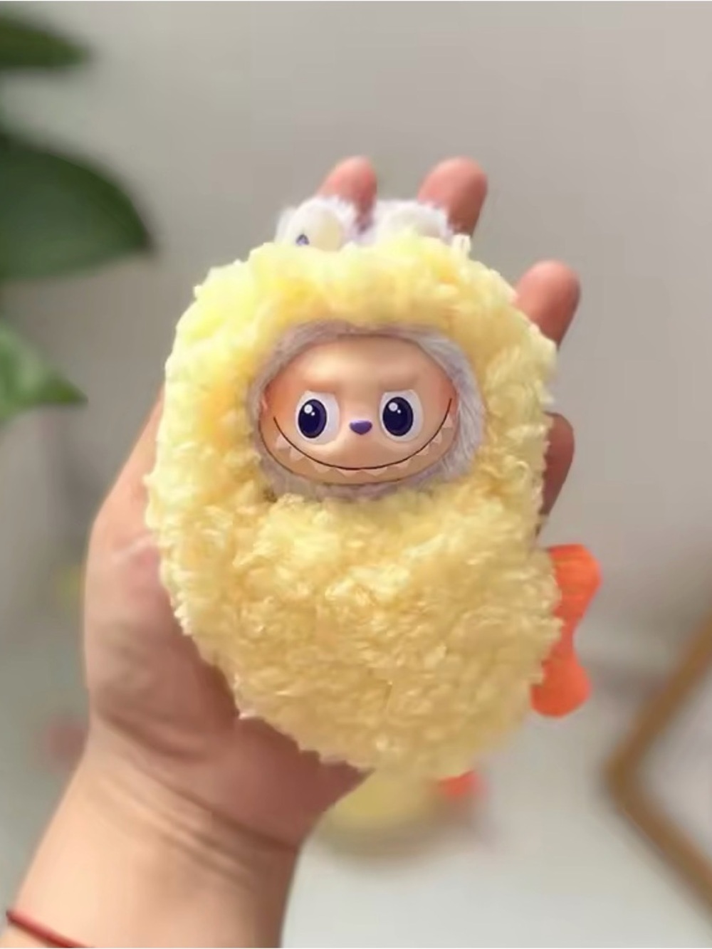 Mini Labubu tempura shrimp costume